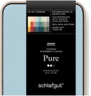 Schlafgut Spannbettlaken PURE TOPPER | Blau 5