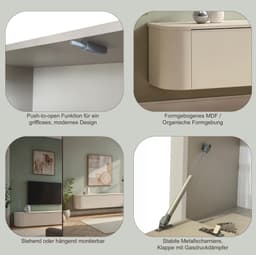 OTTO home Lowboard Lido | Beige
