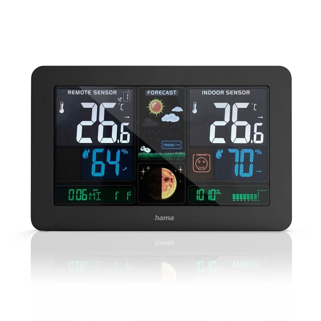 Hama Wetterstation Premium | Schwarz