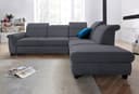 DOMO collection Ecksofa Sully | Grau 2