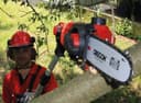 Einhell Garten-Multifunktionsgerät GE-HC 18 Li T Solo | Rot 2