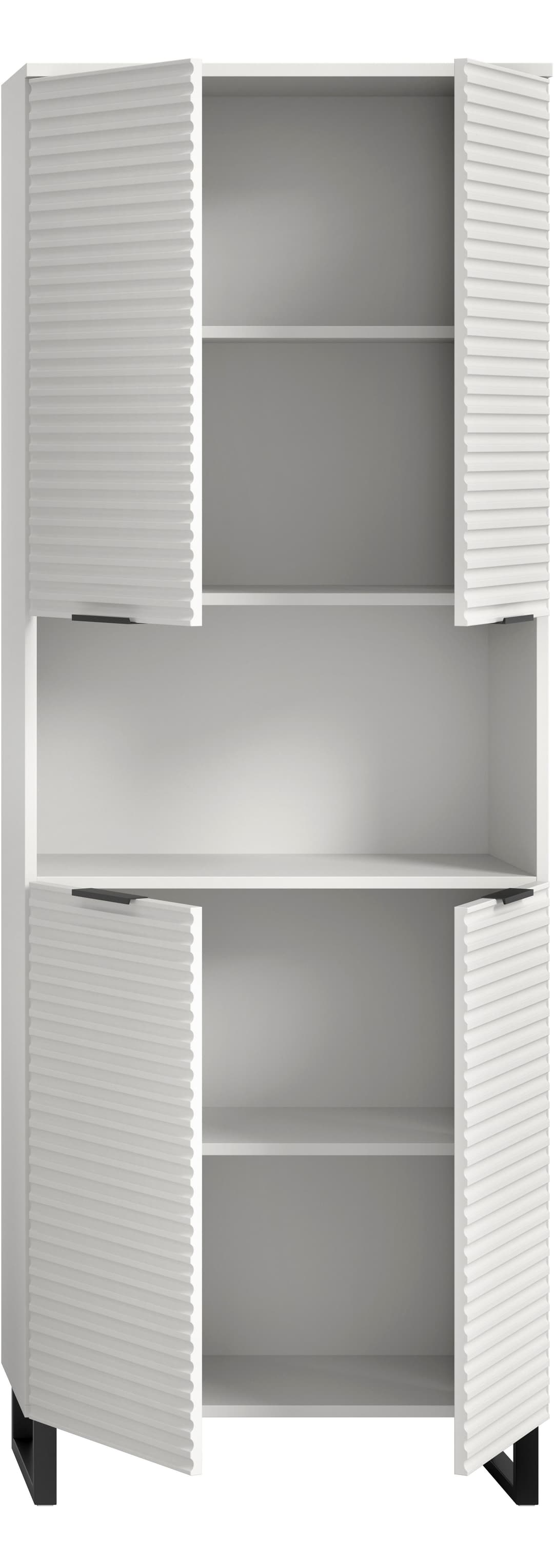 welltime Hochschrank Litica | Weiß