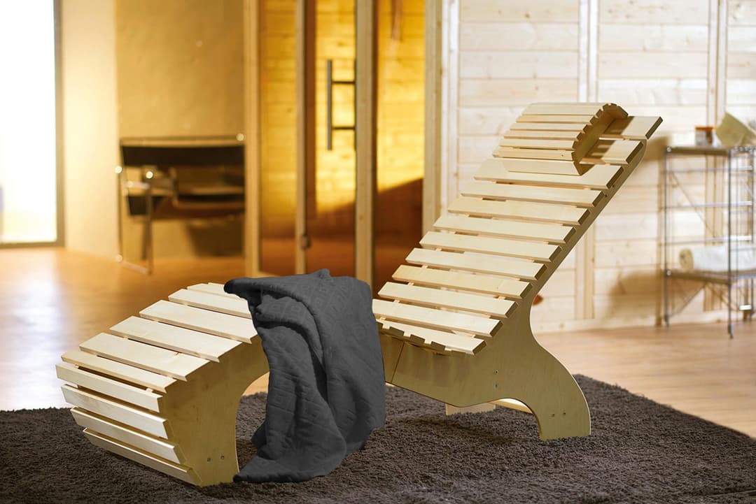 WEKA Wellnessliege "Komfort" | Holztöne