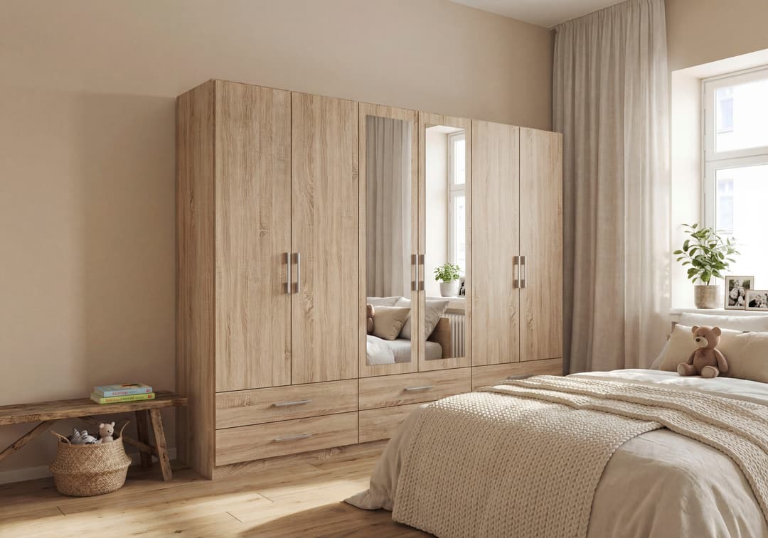 rauch HERSBRUCK Kleiderschrank | Holztöne