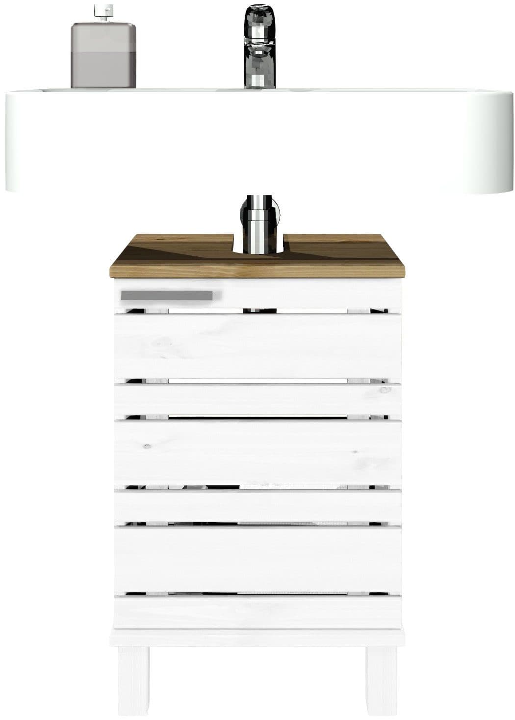 Home affaire Waschbeckenunterschrank JOSIE | Weiß