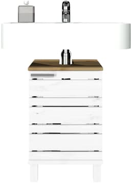 Home affaire Waschbeckenunterschrank JOSIE | Weiß