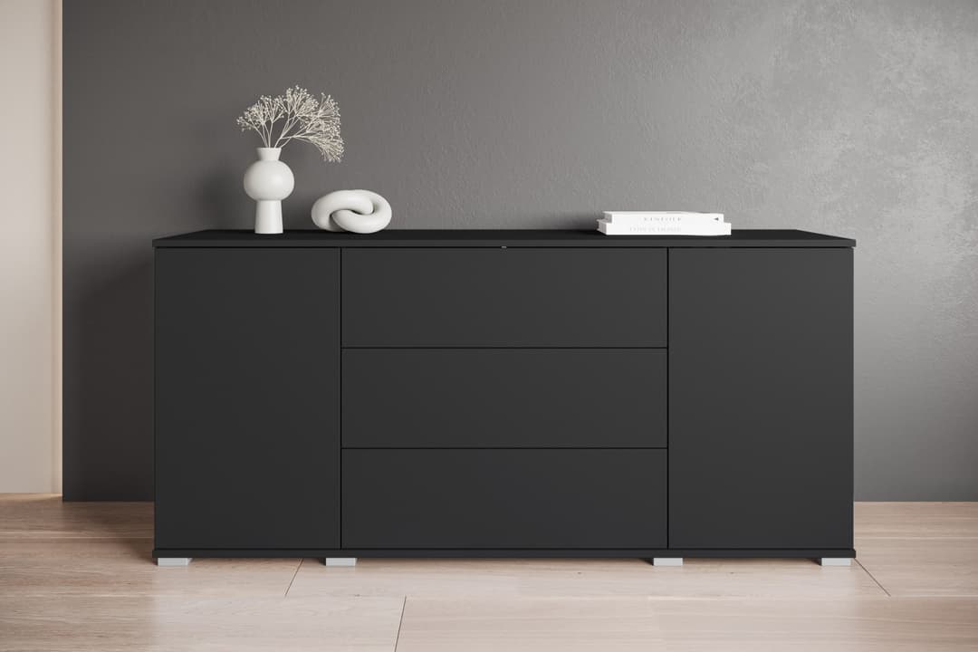OTTO home Sideboard Kenia | Schwarz