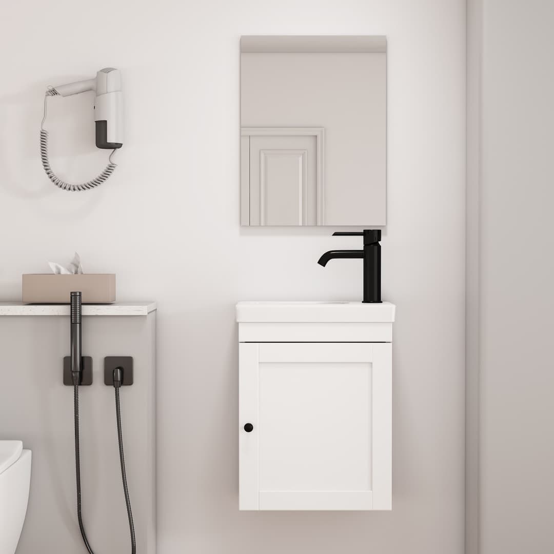 welltime Badezimmer-Set Antwerpen | Weiß
