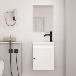 welltime Badezimmer-Set Antwerpen | Weiß