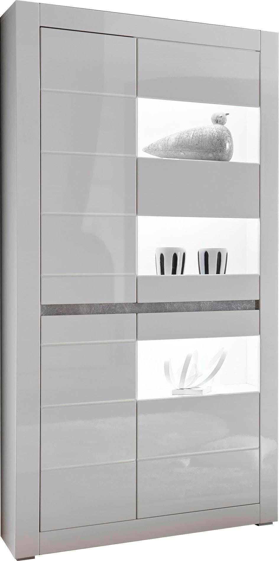 Home affaire Wohnwand Carat | Weiß