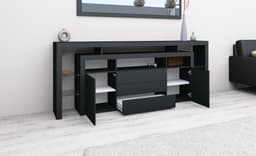 borchardt Möbel Sideboard Rosario | Schwarz