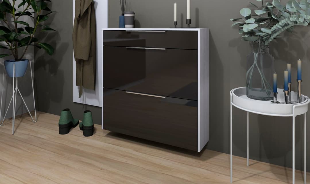 borchardt Möbel Schuhschrank Oliva | Mehrfarbig