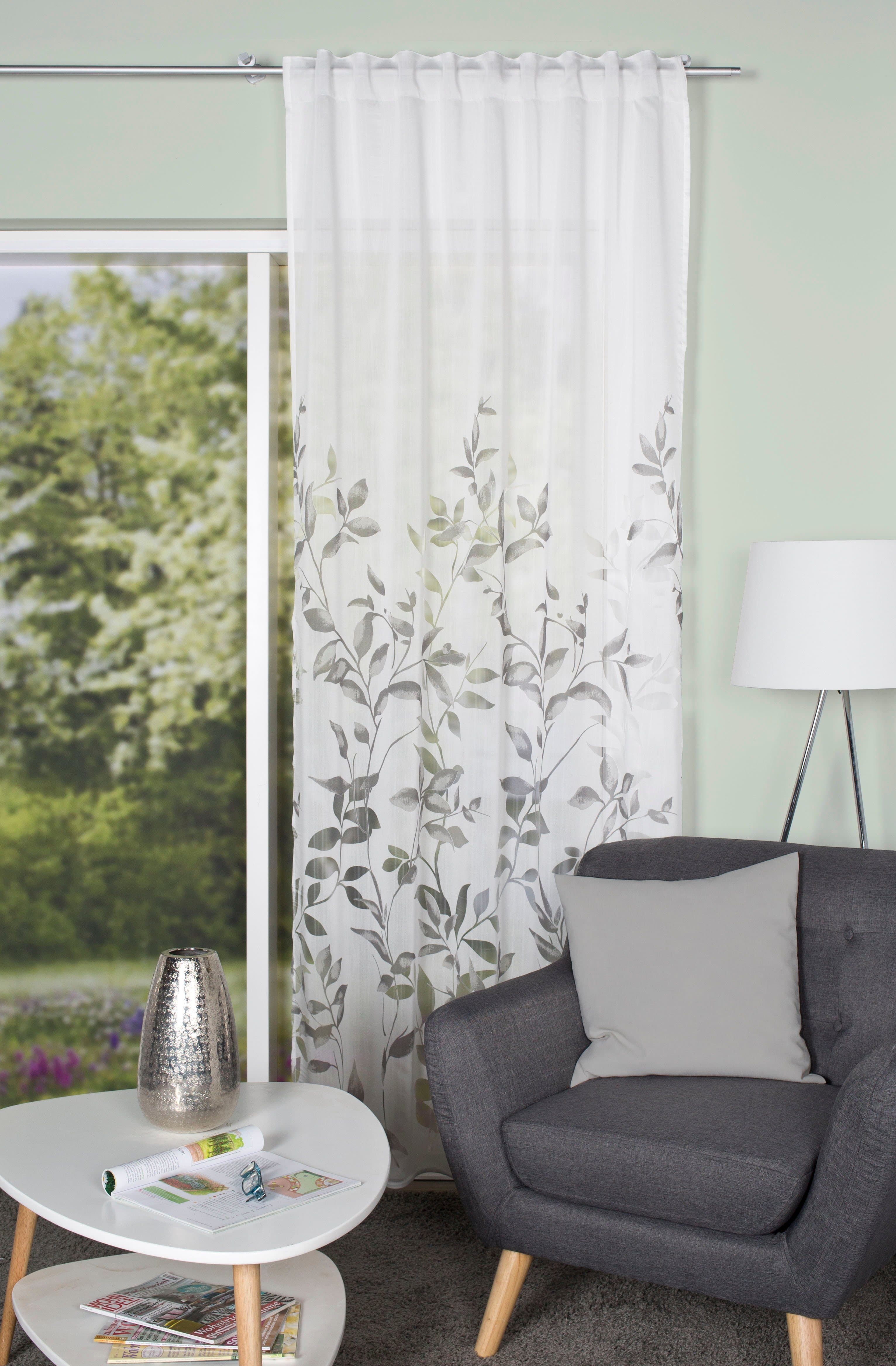 HOME WOHNIDEEN Vorhang PAULAS | Grau