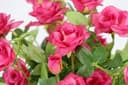 Kunstblume Wildrosen Busch im Topf | Rosa 3