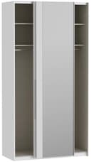 FORTE Fittio Schwebetürenschrank | Weiß 4