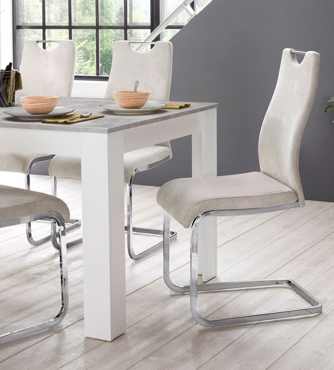 Home affaire Esszimmerstuhl Milano | Beige