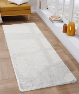 OTTO home Fellteppich Rabbit | Weiß