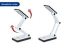 Maximex LED Schreibtischlampe | Weiß 5
