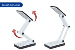 Maximex LED Schreibtischlampe | Weiß