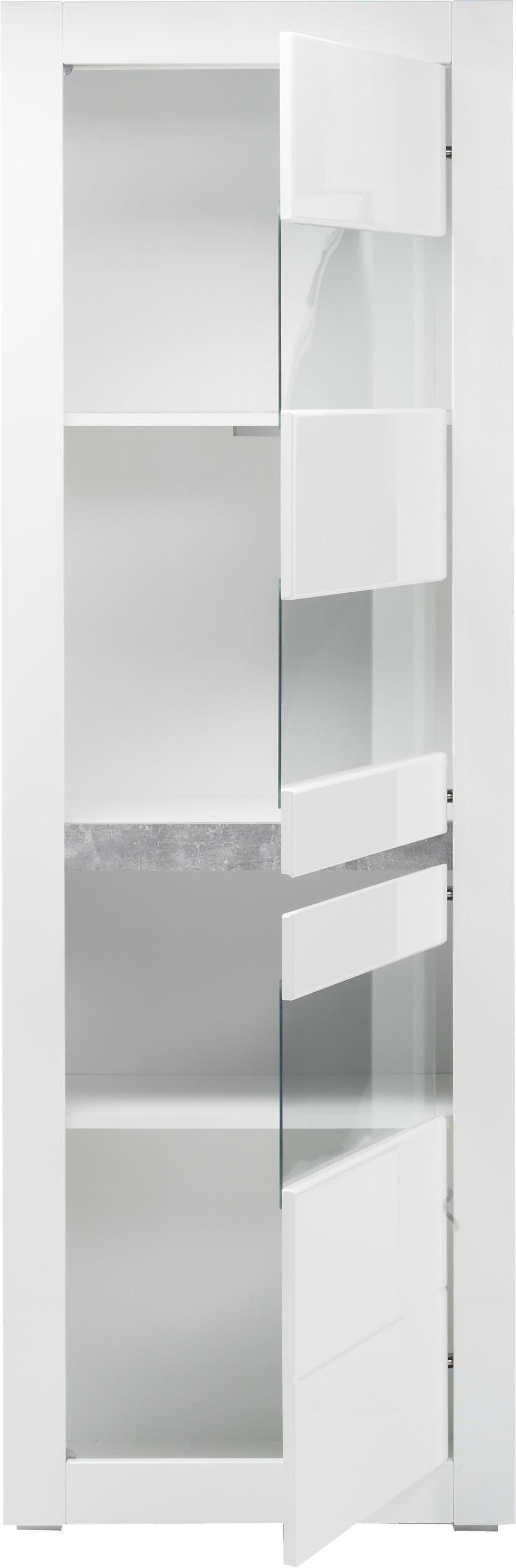 Home affaire Vitrine Carat | Weiß