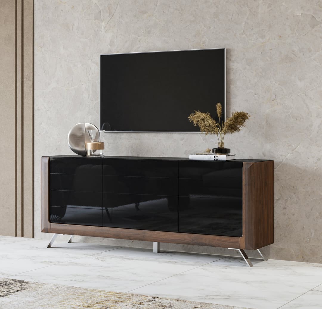 Home affaire Sideboard Kasai | Schwarz