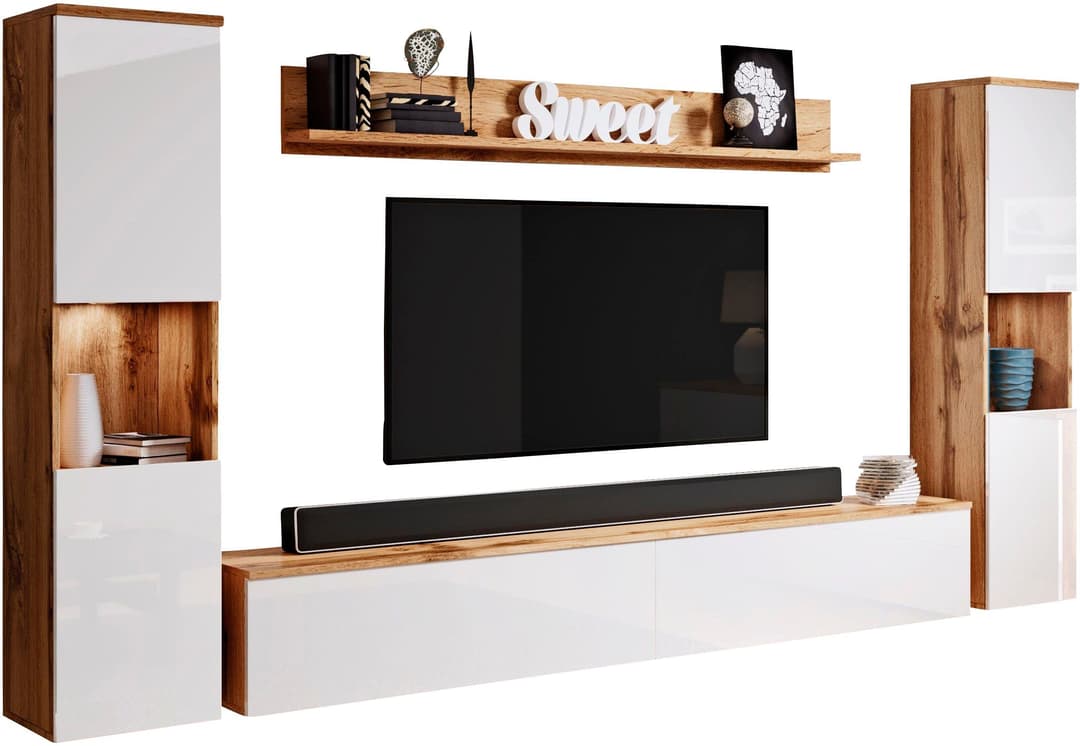 OTTO home Wohnwand PARIS | Holztöne