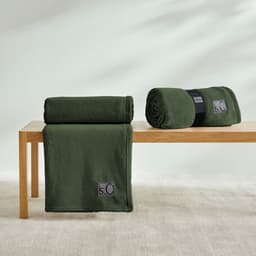 s.Oliver Wohndecke Kuschelsoft | Grün