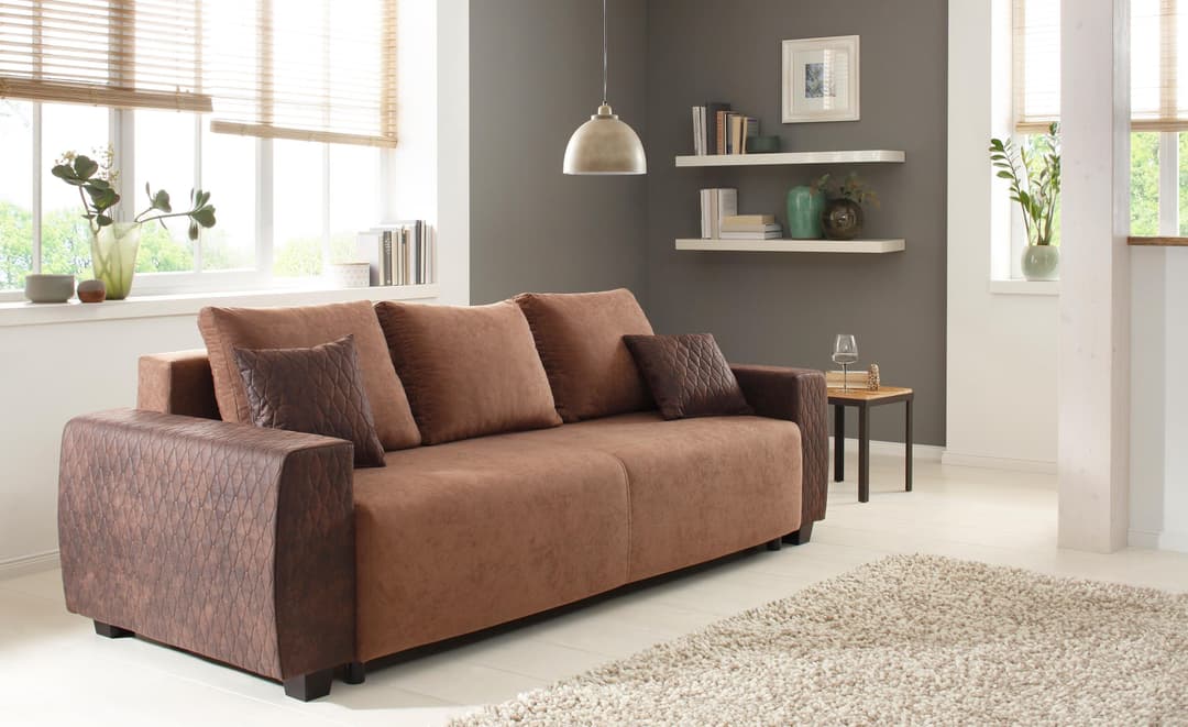 Home affaire Schlafsofa Bella | Braun