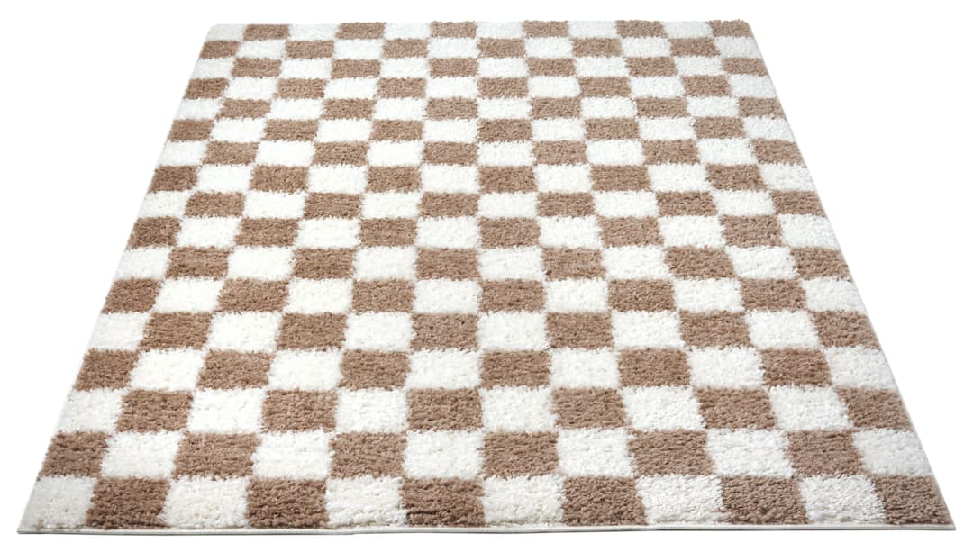 Hochflor-Teppich Kiiki | Beige