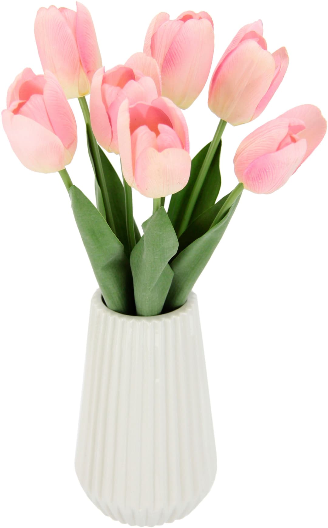 Kunstblume Real-Touch-Tulpen | Rosa