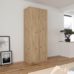 OTTO home Drehtürenschrank Kleiderschrank AGORDO | Holztöne