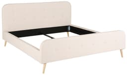 Home affaire Polsterbett Amrum | Beige