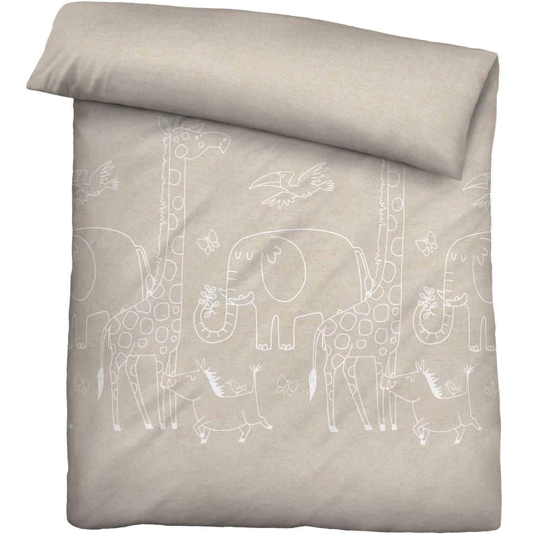 Biberna Kinderbettwäsche 0840520 | Beige