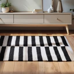 HANSE Home Wollteppich Vika | Schwarz