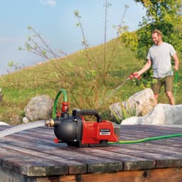 Einhell Akku-Gartenpumpe GC-GP | Rot