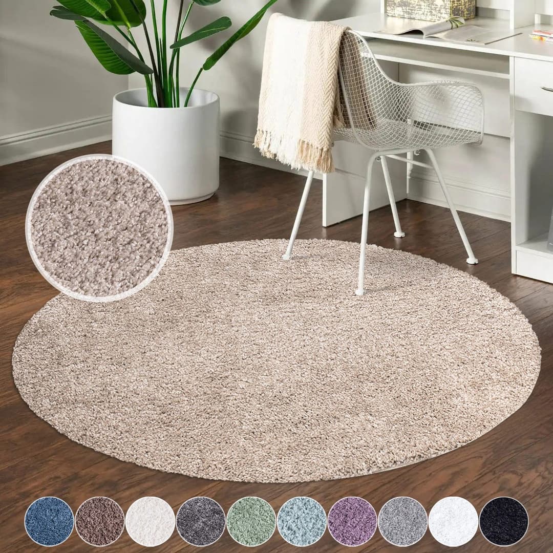 Carpet City City Shaggy Hochflor-Teppich | Beige