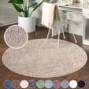 Carpet City City Shaggy Hochflor-Teppich | Beige 3