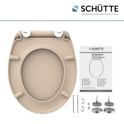 Schütte WC-Sitz | Beige