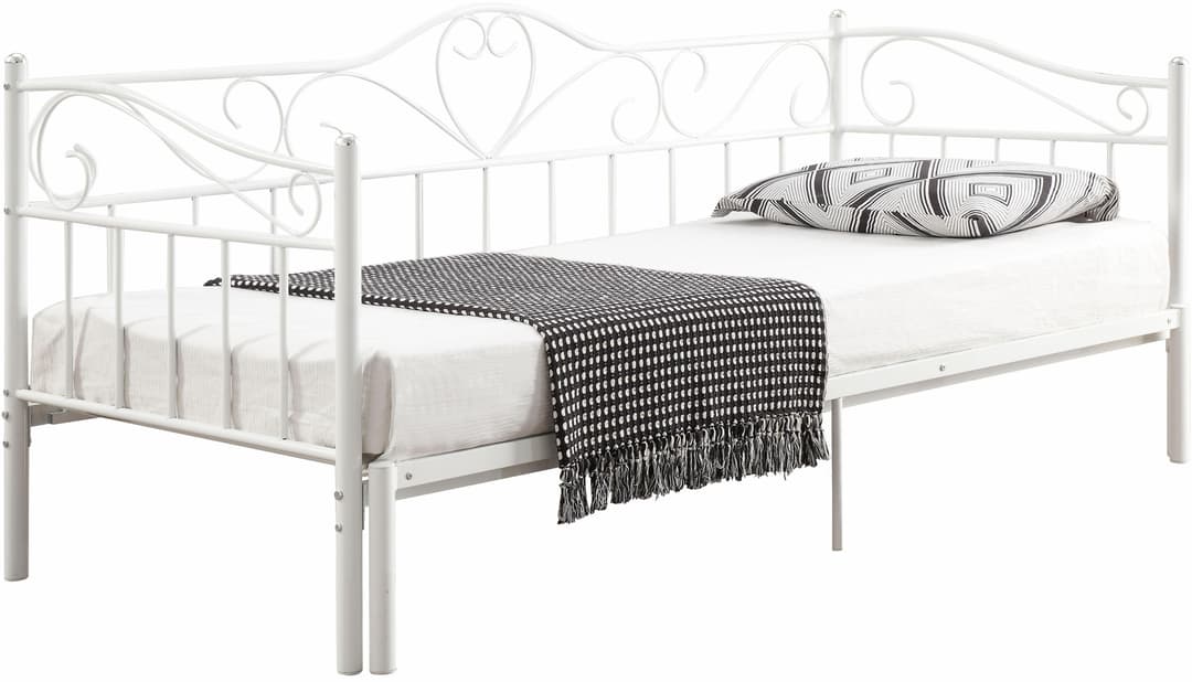 Home affaire Metallbett Sina | Weiß