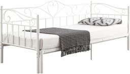 Home affaire Metallbett Sina | Weiß