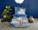 PURE luxury collection Kinderbettwäsche Sheepy | Blau 2