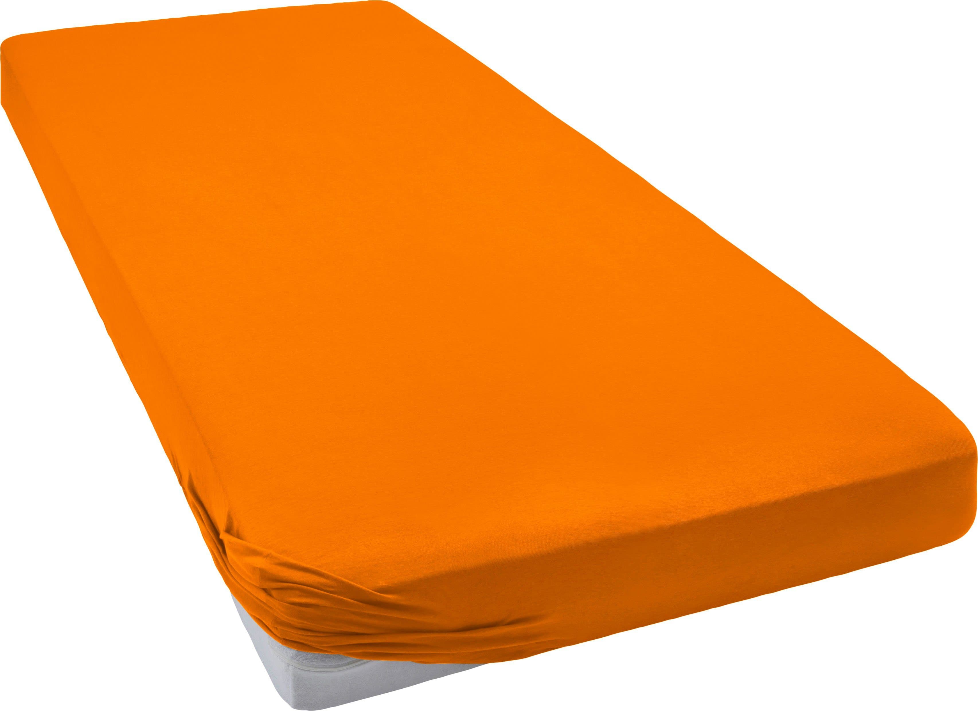 bellana Spannbettlaken exclusiv | Orange