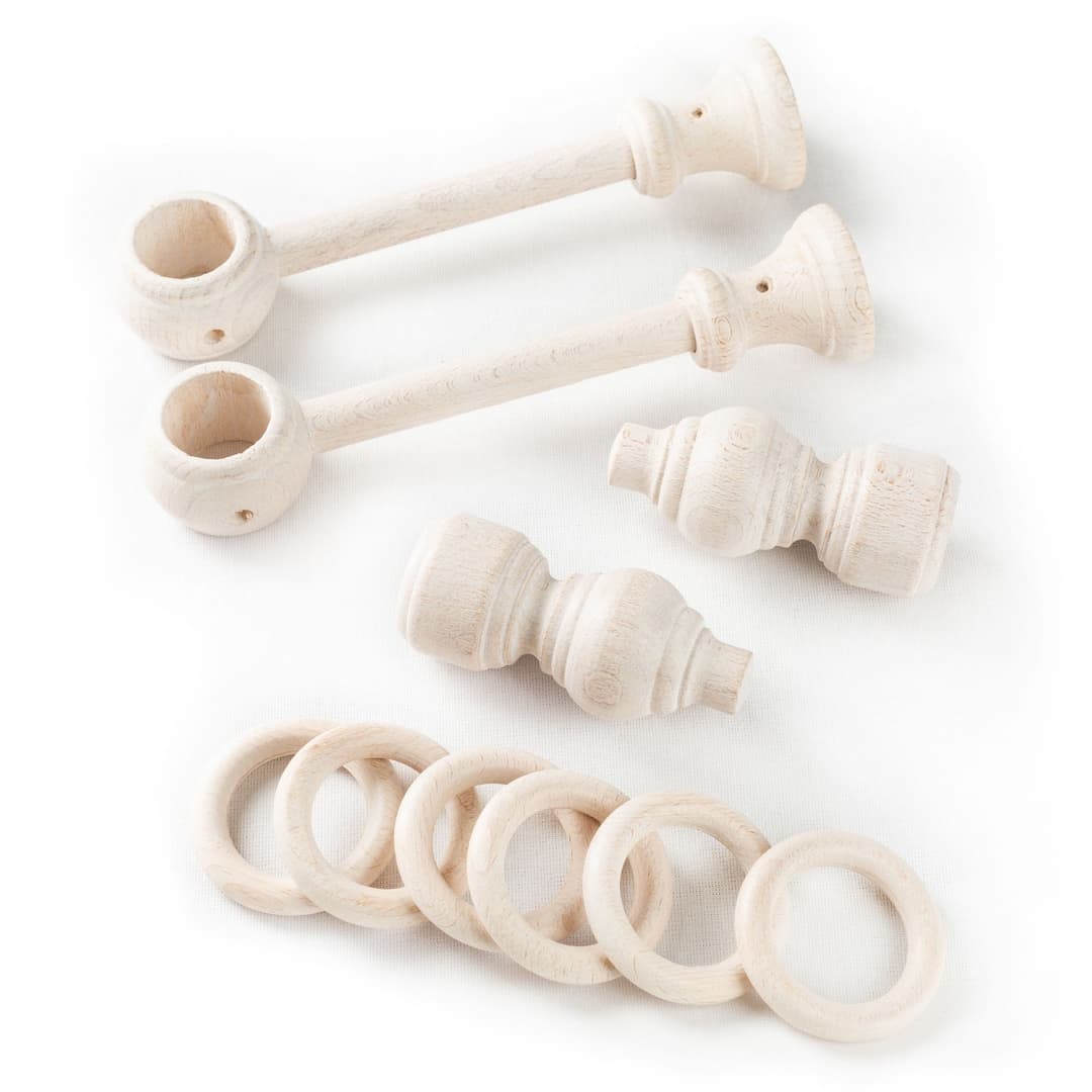 SN DECO GROUP Gardinenstange Filigrano | Weiß