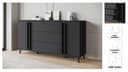 Home affaire Sideboard Helsinki | Schwarz 3