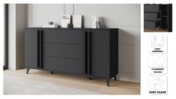 Home affaire Sideboard Helsinki | Schwarz