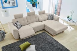 Jockenhöfer Gruppe Ecksofa Savona | Beige