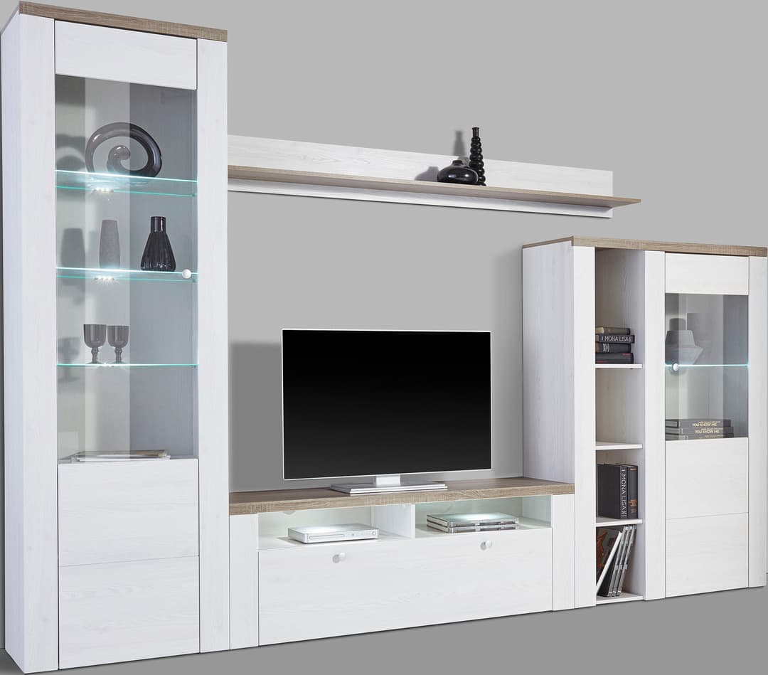 OTTO home Wohnwand Larona | Mehrfarbig