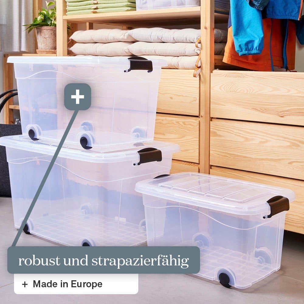 Siena Home Aufbewahrungsbox Anzio | Transparent