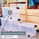 Siena Home Aufbewahrungsbox Anzio | Transparent 2