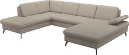 sit&more Wohnlandschaft Morris Jubi U-Form | Braun